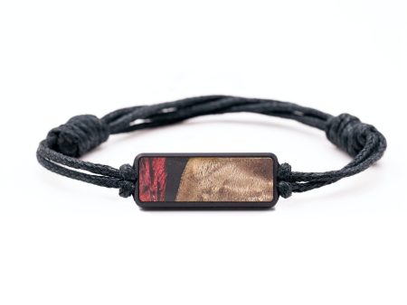 Classic Wood+Resin Bracelet - Shawn (Red, 694710) Online now