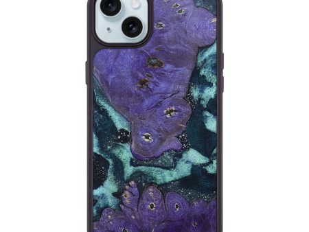 iPhone 15 Plus Wood+Resin Phone Case - Dewey (Cosmos, 696977) on Sale