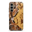 Galaxy S24 Plus Wood+Resin Live Edge Phone Case - Ebony (Black & White, 698224) Sale