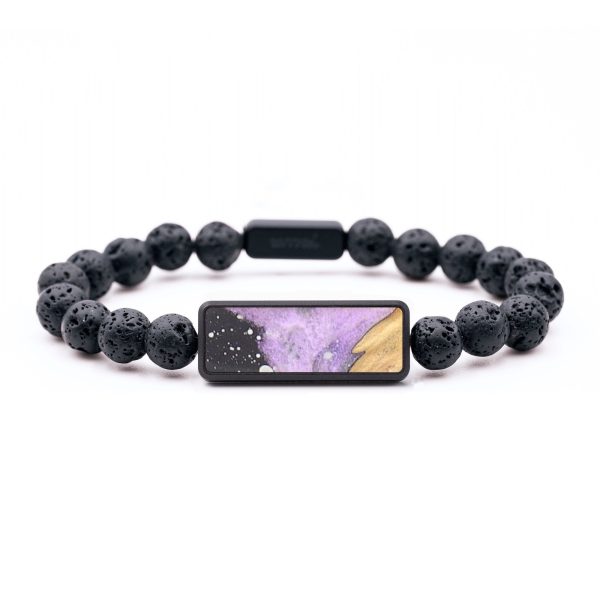 Lava Bead Wood+Resin Bracelet - Mickey (Cosmos, 694454) Discount