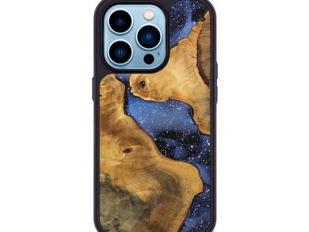 iPhone 14 Pro Wood+Resin Phone Case - Maddox (Cosmos, 699372) Online Hot Sale