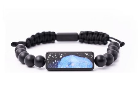 Onyx Bead ResinArt Bracelet - Linda (Cosmos, 694540) Online