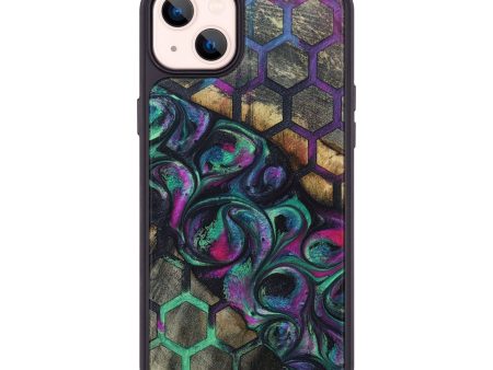 iPhone 14 Plus Wood+Resin Phone Case - Stanley (Pattern, 695860) Fashion