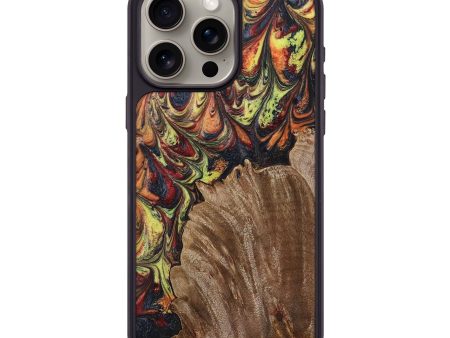 iPhone 15 Pro Max Wood+Resin Phone Case - Riley (The Lab, 697237) Cheap