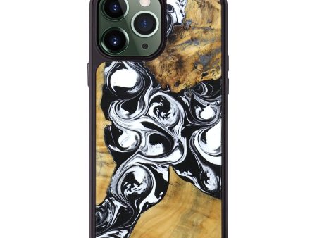 iPhone 13 Pro Max Wood+Resin Phone Case - Miriam (Mosaic, 694325) Hot on Sale