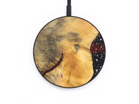 Circle Wood+Resin Wireless Charger - Vivienne (Cosmos, 695447) Discount