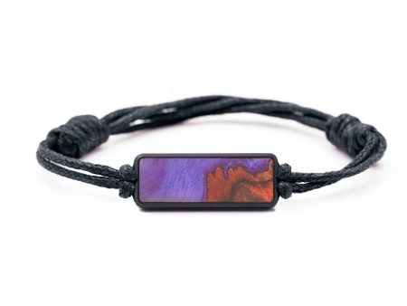 Classic Wood+Resin Bracelet - Zion (Purple, 694576) Online