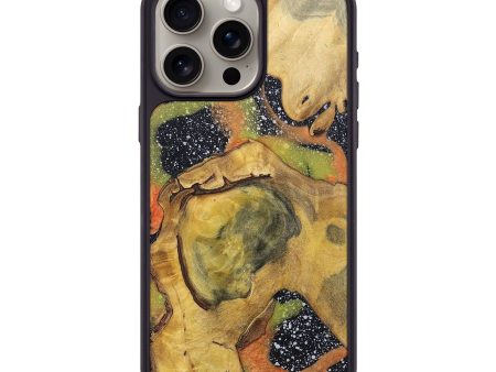 iPhone 15 Pro Max Wood+Resin Phone Case - Emily (Cosmos, 698182) on Sale