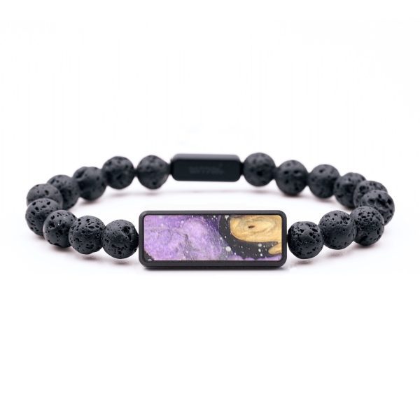 Lava Bead Wood+Resin Bracelet - Kadence (Cosmos, 694453) For Cheap