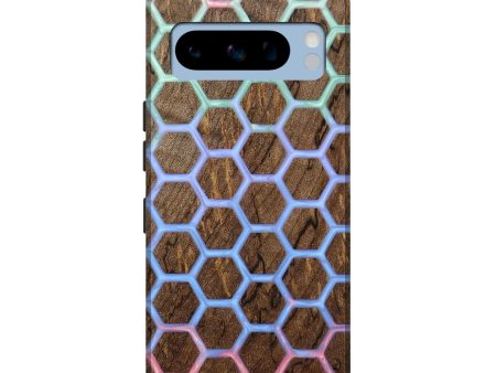 Pixel 8 Pro Wood+Resin Live Edge Phone Case - Kristy (Pattern, 696179) Fashion