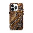 iPhone 15 Pro Wood+Resin Live Edge Phone Case - Stephanie (Black & White, 696189) Discount