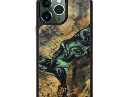 iPhone 13 Pro Max Wood+Resin Phone Case - Mikaela (Mosaic, 694789) Discount