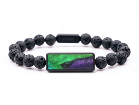 Lava Bead ResinArt Bracelet - Mckenzie (Watercolor, 694472) Online Sale