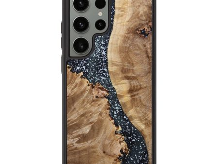 Galaxy S23 Ultra Wood+Resin Phone Case - Arthur (Cosmos, 694357) Supply