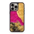 iPhone 15 Pro Max Wood+Resin Phone Case - Roman (Watercolor, 698674) Fashion