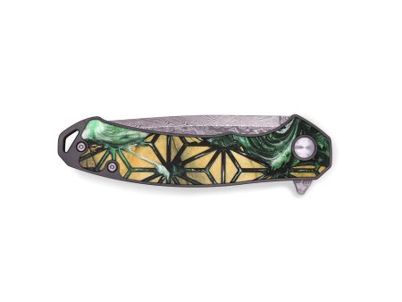 EDC Wood+Resin Pocket Knife - Wanda (Pattern, 695430) For Discount