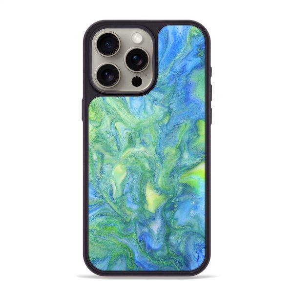 iPhone 15 Pro Max ResinArt Phone Case - Jayla (Watercolor, 698154) Online now