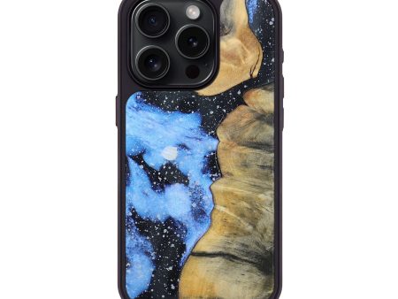 iPhone 15 Pro Wood+Resin Phone Case - Bianca (Cosmos, 694937) Cheap