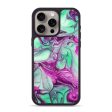 iPhone 15 Pro Max Wood+Resin Phone Case - Nelson (Watercolor, 695688) Sale