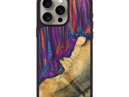 iPhone 15 Pro Max Wood+Resin Phone Case - Landyn (The Lab, 694902) Online Hot Sale