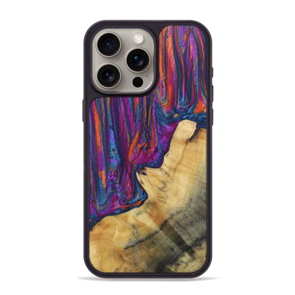 iPhone 15 Pro Max Wood+Resin Phone Case - Landyn (The Lab, 694902) Online Hot Sale