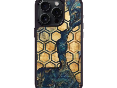 iPhone 15 Pro Wood+Resin Phone Case - Adrian (Pattern, 696600) Fashion