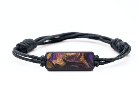 Classic Wood+Resin Bracelet - Yvette (Purple, 699268) Online