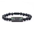 Lava Bead ResinArt Bracelet - Albert (Cosmos, 694496) For Cheap