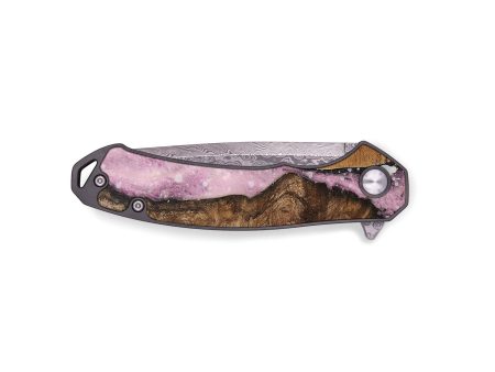 EDC Wood+Resin Pocket Knife - Roger (Cosmos, 695008) Discount