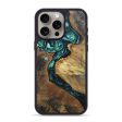 iPhone 15 Pro Max Wood+Resin Phone Case - Lloyd (Green, 696374) Online Hot Sale