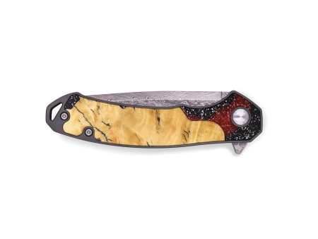 EDC Wood+Resin Pocket Knife - Blair (Cosmos, 695409) Supply