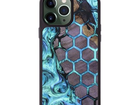 iPhone 13 Pro Max Wood+Resin Phone Case - Declan (Pattern, 694928) Sale