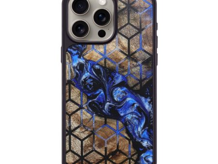 iPhone 15 Pro Max Wood+Resin Phone Case - Darren (Pattern, 697601) Online Sale