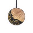 Circle Wood+Resin Wireless Charger - Evelyn (Black & White, 697899) Discount