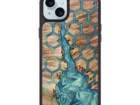 iPhone 15 Plus Wood+Resin Phone Case - Charlie (Pattern, 698325) Online now