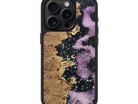 iPhone 15 Pro Wood+Resin Phone Case - Vicki (Cosmos, 694364) Online Hot Sale