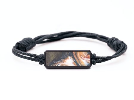 Classic Wood+Resin Bracelet - Sonia (Black & White, 694447) Online Sale