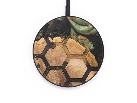 Circle Wood+Resin Wireless Charger - Doug (Pattern, 695745) Supply