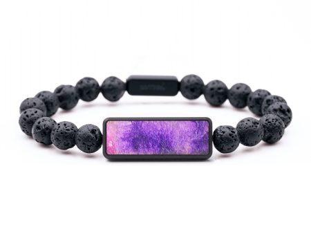 Lava Bead ResinArt Bracelet - Nadia (Watercolor, 694481) For Discount