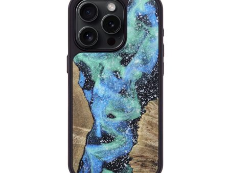 iPhone 15 Pro Wood+Resin Phone Case - Atlas (Cosmos, 697053) Hot on Sale