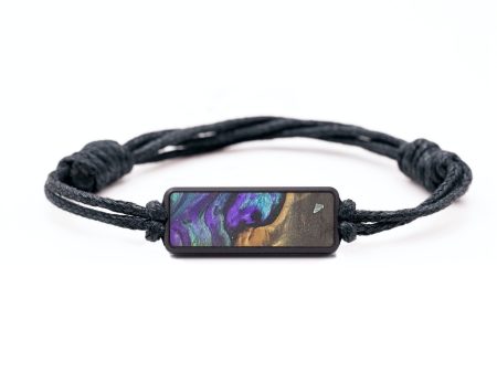 Classic Wood+Resin Bracelet - Chloe (Purple, 694456) For Cheap