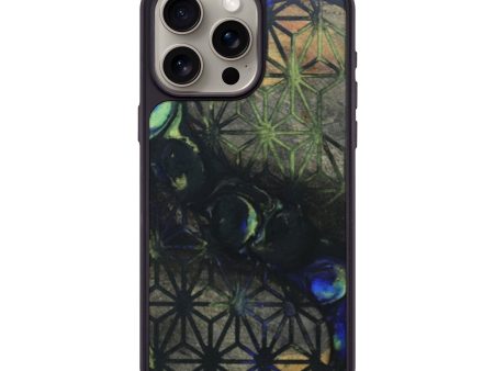 iPhone 15 Pro Max Wood+Resin Phone Case - Jenna (Pattern, 695508) Sale