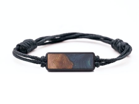 Classic Wood+Resin Bracelet - Aimee (Blue, 694610) Online