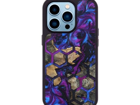 iPhone 14 Pro Wood+Resin Phone Case - Elaina (Pattern, 695850) on Sale