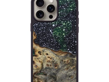 iPhone 15 Pro Max Wood+Resin Phone Case - Jaiden (Cosmos, 694775) on Sale