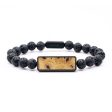 Lava Bead  Bracelet - Marely (Wood Burl, 699330) Fashion