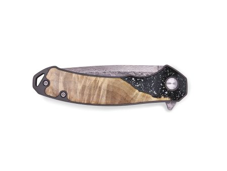 EDC Wood+Resin Pocket Knife - Silas (Cosmos, 695767) Discount