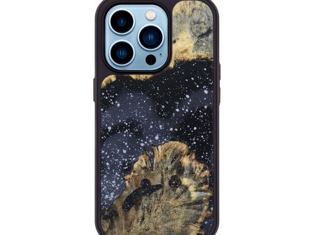 iPhone 14 Pro Wood+Resin Phone Case - Cheyanne (Cosmos, 695569) Sale