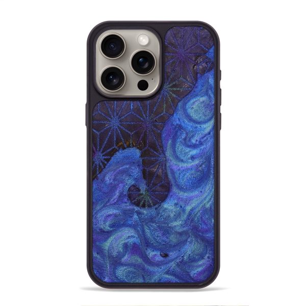 iPhone 15 Pro Max Wood+Resin Phone Case - Kassandra (Pattern, 698340) Fashion