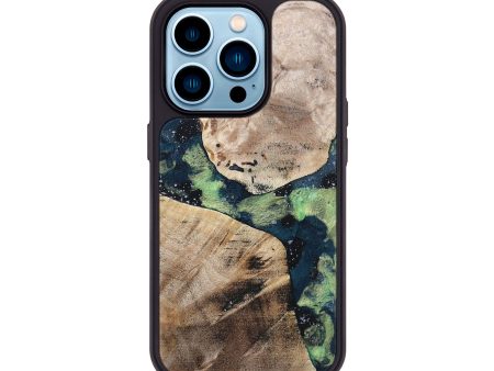 iPhone 14 Pro Wood+Resin Phone Case - Sullivan (Cosmos, 696735) Sale